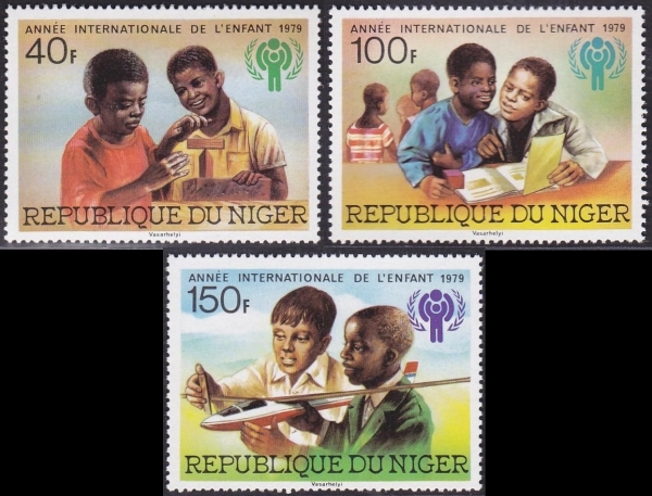 Niger 1979 International Year of the Child (IYC) Stamps