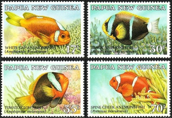 1987 Anemonefish Stamps