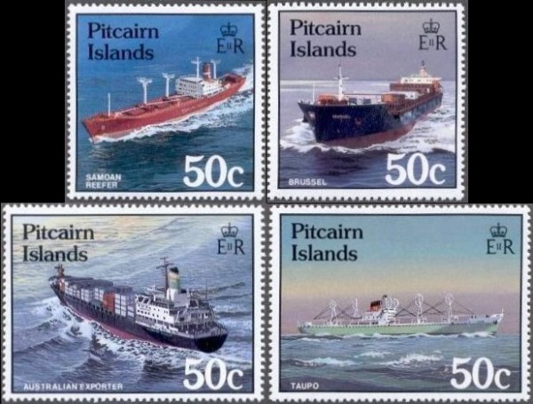 1987 Ships (2nd series) Stamps