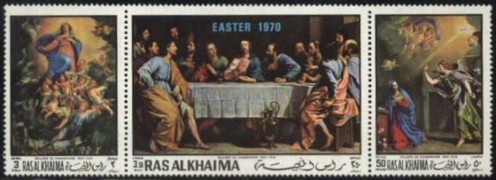 Ras al Khaima 1970 Easter Stamps
