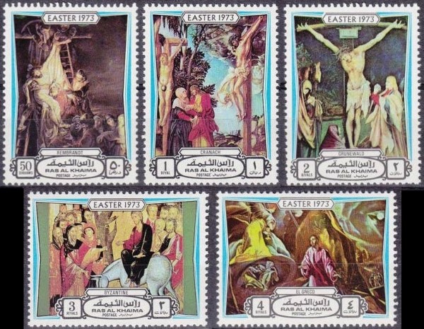 Ras al Khaima 1972 Easter (1973) Stamps