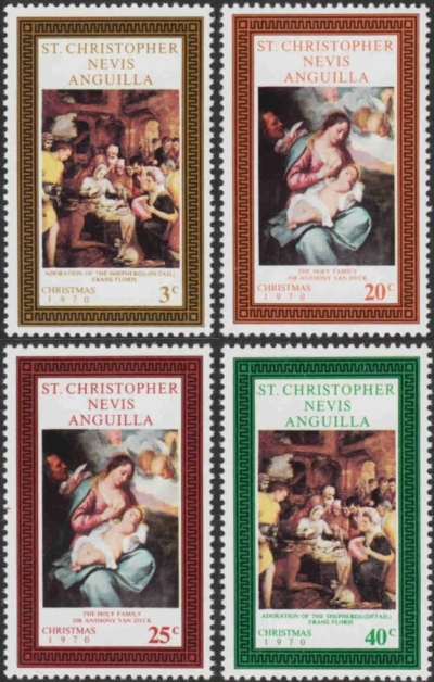 1970 Christmas Stamps