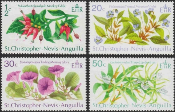 1971 Flowers Stamps