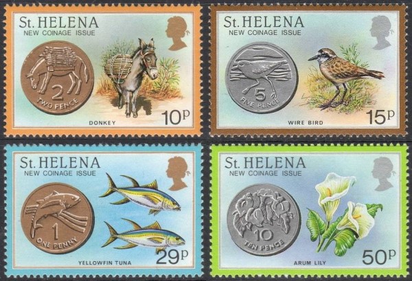 1984 New Coinage Stamps