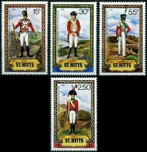 1983 Military Uniforms (2nd series) Stamps