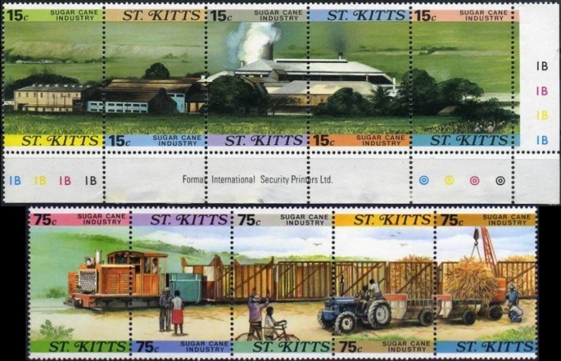 1987 Sugar Cane Industry Stamps