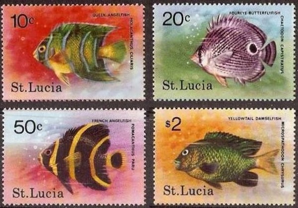 1978 Tropical Fish Stamps