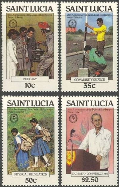 1981 Duke of Edinburgh Awards Stamps
