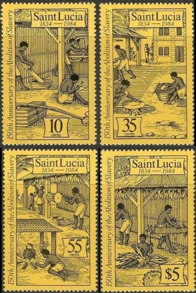1984 Abolition of Slavery Stamps