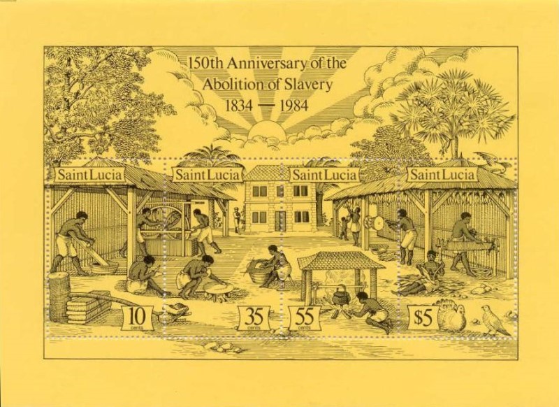 1984 Abolition of Slavery Souvenir Sheet
