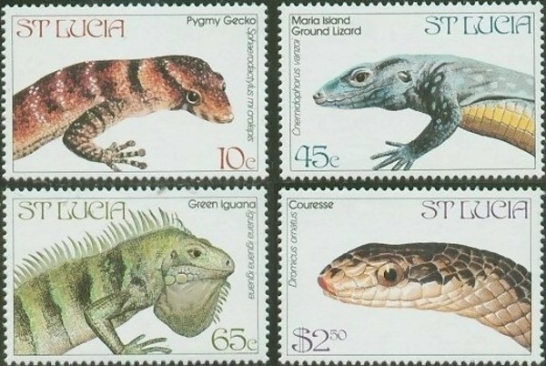1984 Endangered Reptiles Stamps