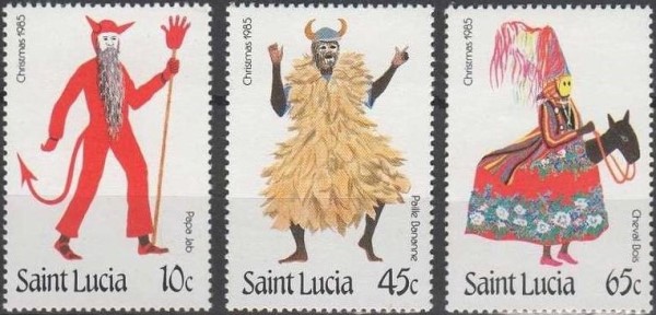 1985 Christmas, Masqueraders Stamps