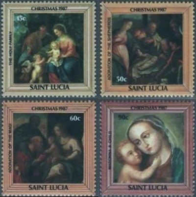 1987 Christmas Stamps