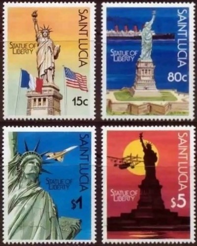 1987 Statue of Liberty Stamps