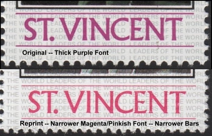 The Forged Unauthorized Reprint Michael Jackson Scott 894 Font Comparison