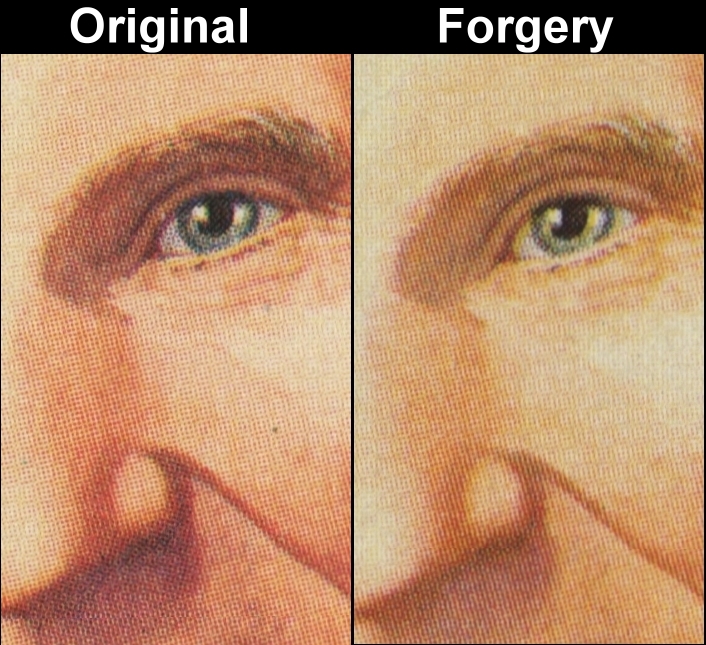 1987 Henry Ford Fake with Original Screen and Color Comparison of his face