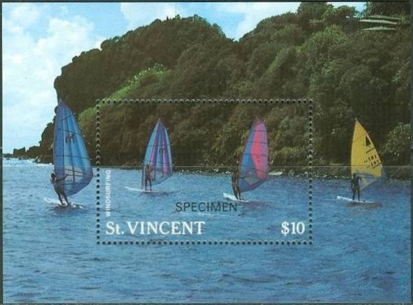 Saint Vincent 1988 Tourism SPECIMEN Overprinted Souvenir Sheet