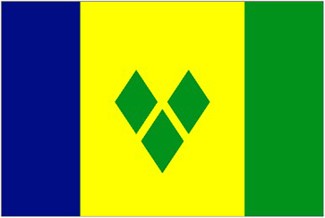 Flag of St. Vincent Grenadines Bequia