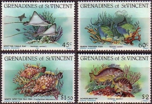 1984 Reef Fish Stamps