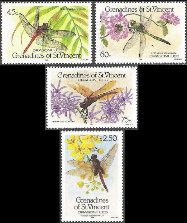 1986 Dragonflies Stamps