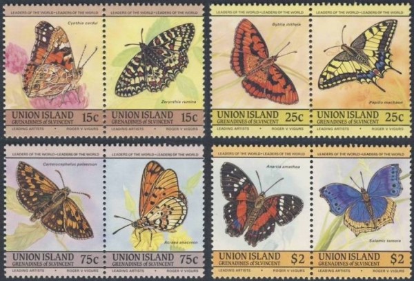 1985 Butterflies Stamps