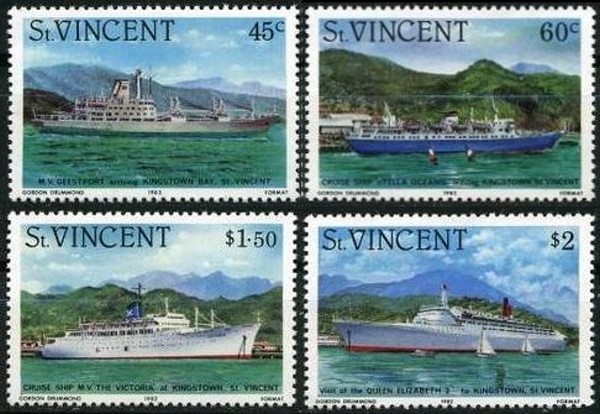 1982 Ship Stamps