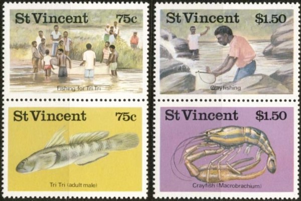 1986 Freshwater Fishing Stamps
