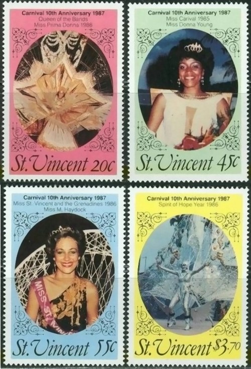 1987 10th Anniversary of Carnival Stamps