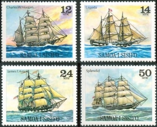 1979 Sailing Ships (1st series) Stamps