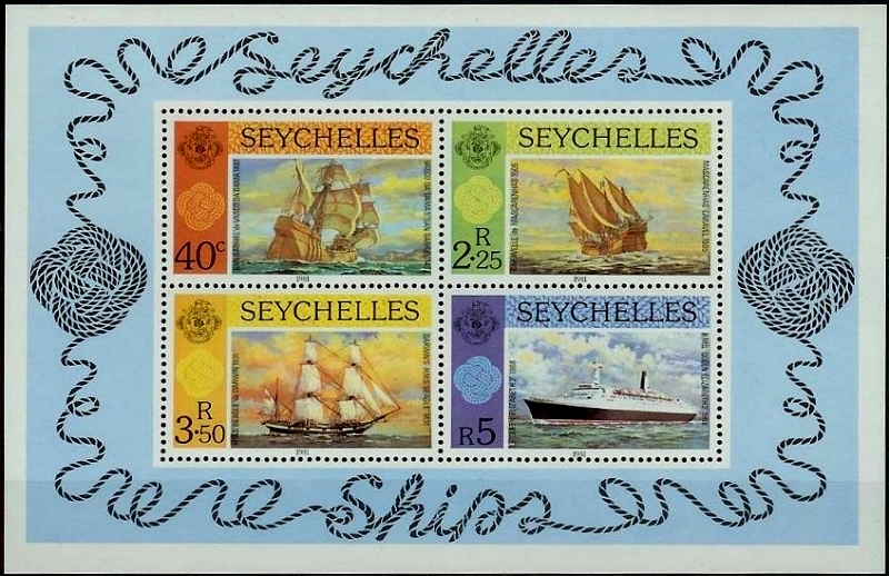 1981 Ships Souvenir Sheet
