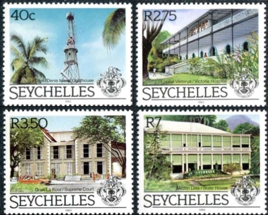 1983 Famous Landmarks Stamps