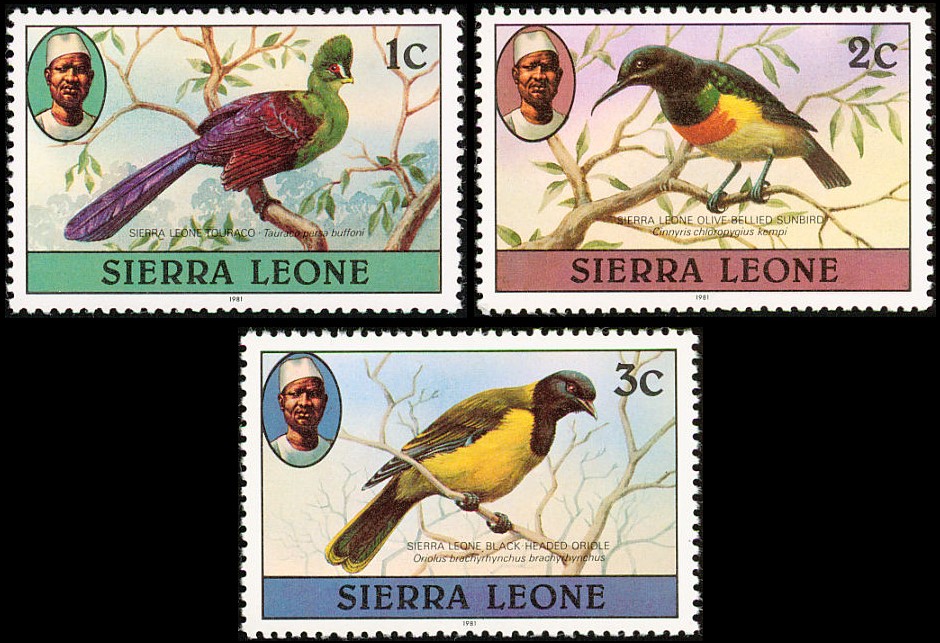 1981 Birds Definitives (3rd issue) Stamps