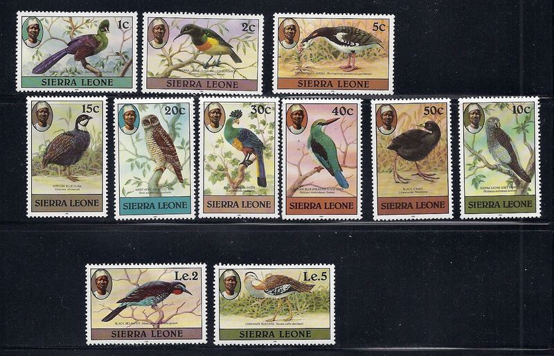 1983 Birds Definitives (5th issue) Stamps