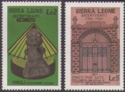 1987 Bicentenary of Sierra Leone Stamps