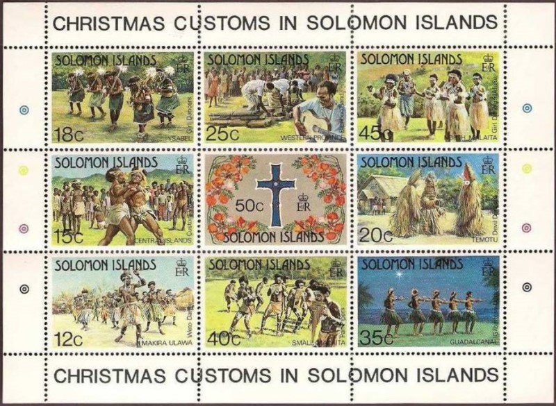 1983 Christmas Souvenir Sheet