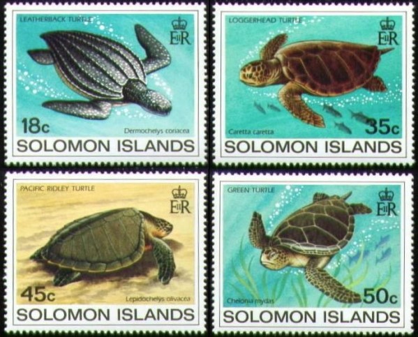 1983 Turtles Stamps