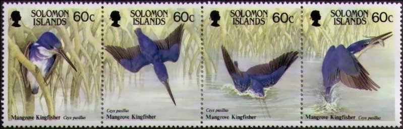 1987 Mangrove Kingfisher Stamps