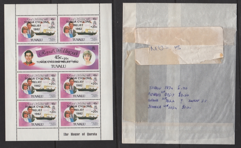Stanley Gibbons Promotions Invoice RWMU-15 Stamps Part B