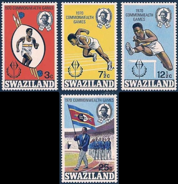 1970 9th Commonwealth Games, Edinburgh Stamps