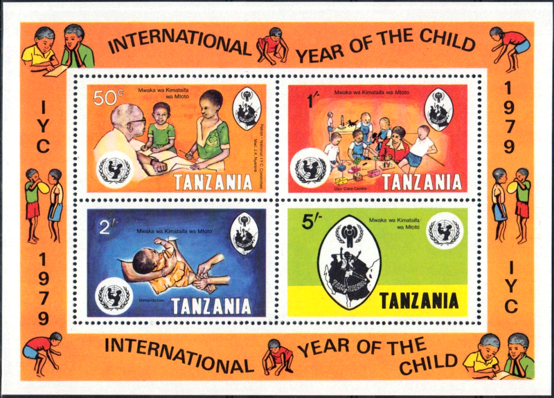 1979 International Year of the Child (UNICEF) Souvenir Sheet