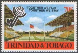 1980 World Netball Tournament Stamp