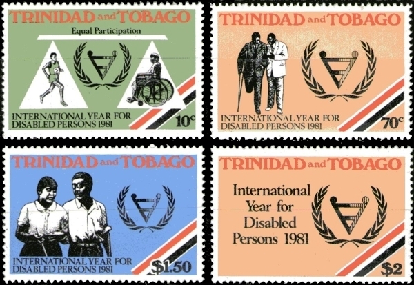 1981 International Year For Disabled Persons Stamps
