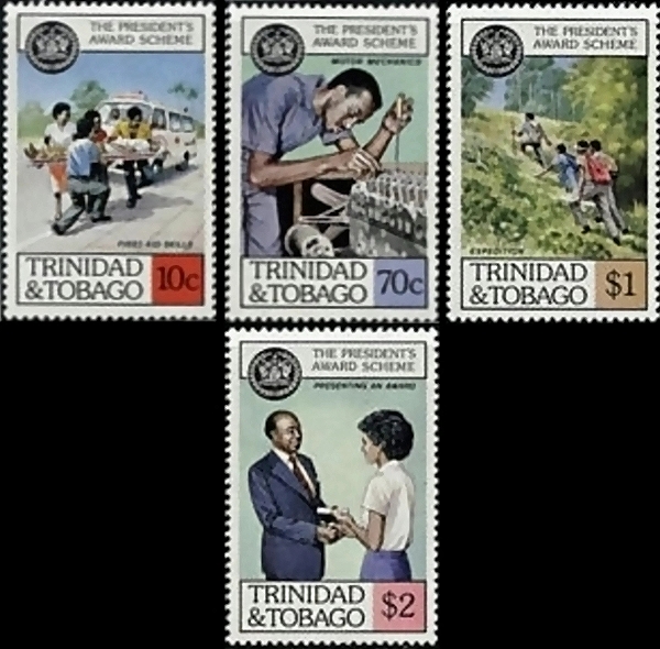 1981 President's Award Scheme Stamps