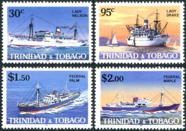 1985 Ships Stamps