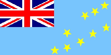 Flag of Tuvalu Funafuti