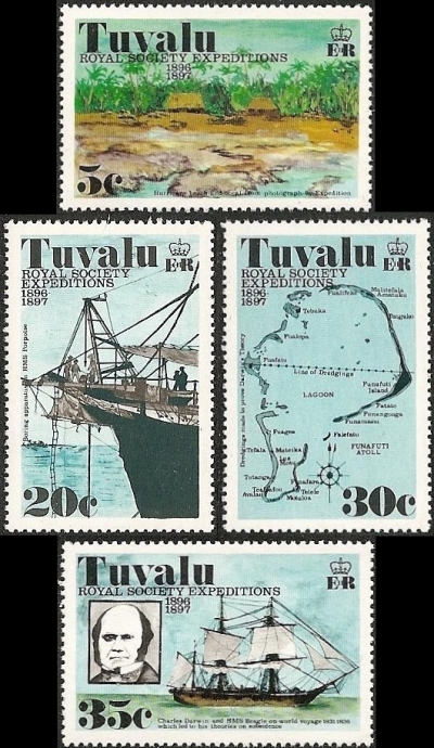 1977 Royal Society Expeditions Stamps