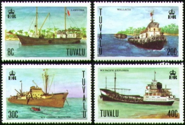 1978 Ships Stamps