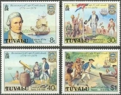 1979 Bicentenary of the Death of Captain James Cook Stamps