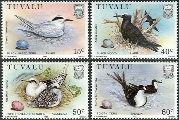 1985 Birds and Their Eggs Stamps