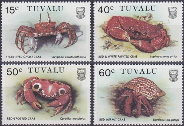 1986 Crabs Stamps